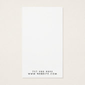 Schmuckdesigner für Minimalistische Skriptnamen (Rückseite)