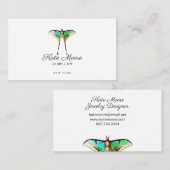 Schmuckdesigner Telefonnummerkarte (Vorne/Hinten)