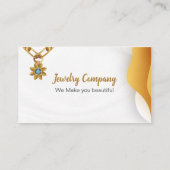 Schmuckdesigner / Verkäufer Visitenkarte (Rückseite)