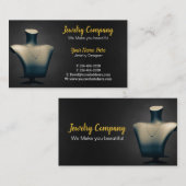 Schmuckdesigner / Verkäufer Visitenkarte (Vorne/Hinten)