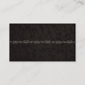 Schmuckdesigner-Visitenkarte Visitenkarte (Rückseite)