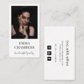 Schmuckdesigner-Visitenkarte Visitenkarte (Vorne/Hinten)