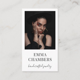 Schmuckdesigner-Visitenkarte Visitenkarte