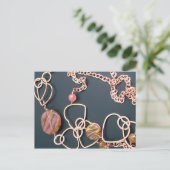 Schmuckeinladung Einladungspostkarte (Stehend Vorderseite)