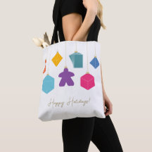 Schmücken Sie den Baum mit dem Brettspiel-Totebag