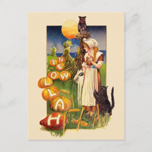 Schmucker: Halloween Field Postkarte