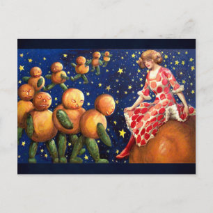 Schmucker: Halloween-Nacht Postkarte