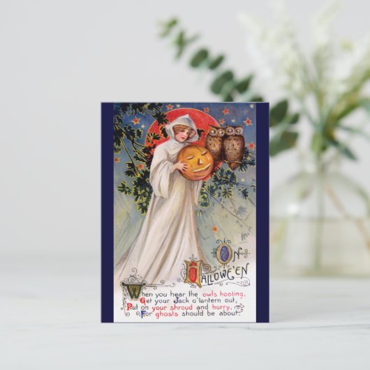 Schmucker: Halloween Postkarte (Stehend Vorderseite)