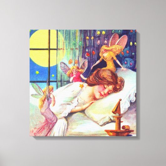 Schmucker: Halloween-Zeit Leinwanddruck (Vorderseite)