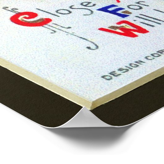 Schmucker: Halloween-Zeit Poster (Ecke)