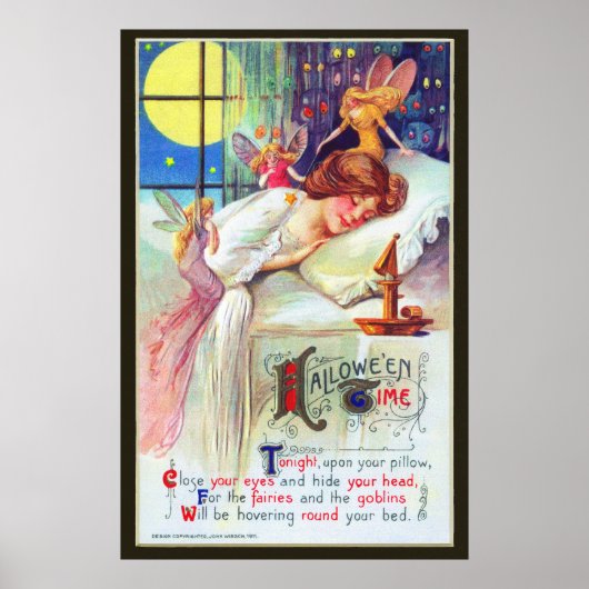 Schmucker: Halloween-Zeit Poster (Vorne)