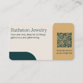 Schmuckgeschäft Visitenkarte (Vorderseite)