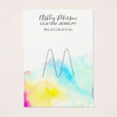 Schmuckhalterung für Wasserfarben (Vorderseite)