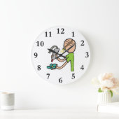 Schmuckherstellung Große Wanduhr (Zuhause)