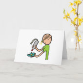 Schmuckherstellung Karte (Gelbe Blume)