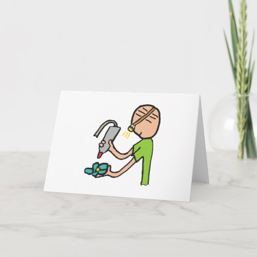 Schmuckherstellung Karte (Vorderseite)