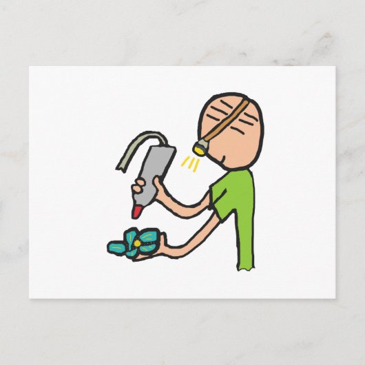 Schmuckherstellung Postkarte (Vorderseite)