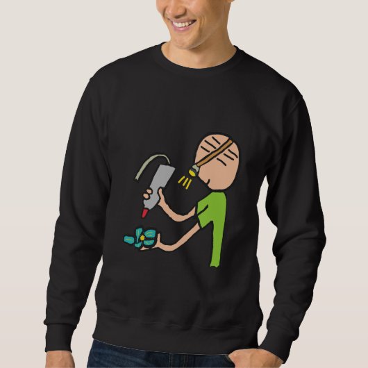 Schmuckherstellung Sweatshirt (Vorderseite)