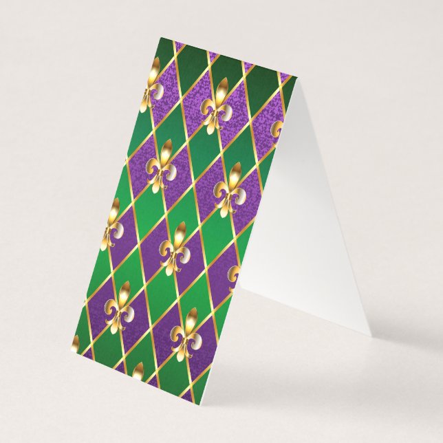 Schmuckhintergrund Mardi Gras (Rückseite)