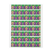 Schmuckhintergrund Mardi Gras (Bogen)