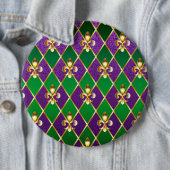 Schmuckhintergrund Mardi Gras Button (Beispiel)