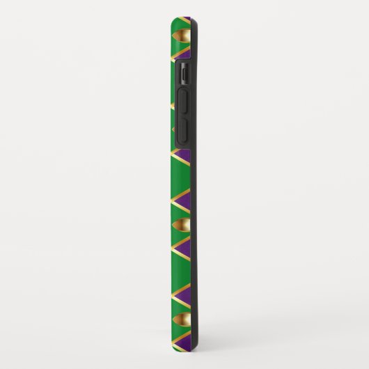 Schmuckhintergrund Mardi Gras Case-Mate iPhone Hülle (Hinten/Links)