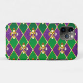 Schmuckhintergrund Mardi Gras Case-Mate iPhone Hülle (Rückseite (Horizontal))