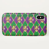 Schmuckhintergrund Mardi Gras Case-Mate iPhone Hülle (Rückseite (Horizontal))