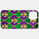 Schmuckhintergrund Mardi Gras Case-Mate iPhone Hülle (Rückseite (Horizontal))