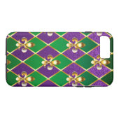 Schmuckhintergrund Mardi Gras Case-Mate iPhone Hülle (Rückseite (Horizontal))