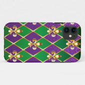 Schmuckhintergrund Mardi Gras Case-Mate iPhone Hülle (Rückseite (Horizontal))