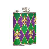 Schmuckhintergrund Mardi Gras Flachmann (Rechts)