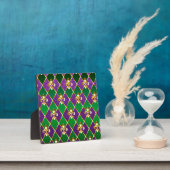 Schmuckhintergrund Mardi Gras Fotoplatte (InSitu)