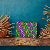 Schmuckhintergrund Mardi Gras Fotoplatte (Seite)