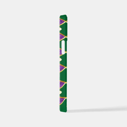 Schmuckhintergrund Mardi Gras iPhone Hülle (Rechte Seite)