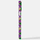 Schmuckhintergrund Mardi Gras iPhone Hülle (Rechte Seite)