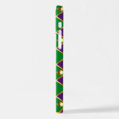 Schmuckhintergrund Mardi Gras iPhone Hülle (Linke Seite)