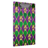 Schmuckhintergrund Mardi Gras Klemmbrett (Rechts)