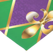 Schmuckhintergrund Mardi Gras Kurzer Tischläufer (Ecke)