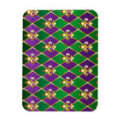 Schmuckhintergrund Mardi Gras Magnet (Vertikal)