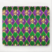 Schmuckhintergrund Mardi Gras Mousepad (Vorne)