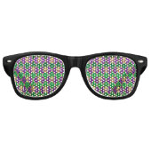 Schmuckhintergrund Mardi Gras Partybrille (Vorderseite)