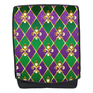 Schmuckhintergrund Mardi Gras Rucksack