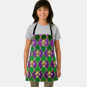 Schmuckhintergrund Mardi Gras Schürze (Insitu)