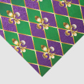 Schmuckhintergrund Mardi Gras Seidenpapier (Ausschnitt)