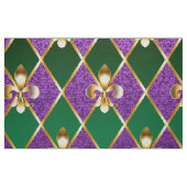 Schmuckhintergrund Mardi Gras Stoff (Fat Quarter (45,7 x 55,9 cm))