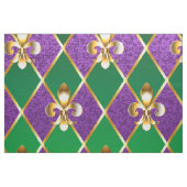 Schmuckhintergrund Mardi Gras Stoff (Fat Quarter (45,7 x 55,9 cm))