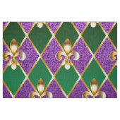 Schmuckhintergrund Mardi Gras Stoff (Fat Quarter (45,7 x 55,9 cm))