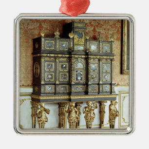 Schmuckkabinett Louis XIV, Gobelin-Werkstatt Silbernes Ornament
