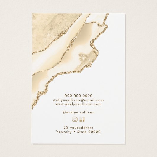 Schmuckkarte (Rückseite)